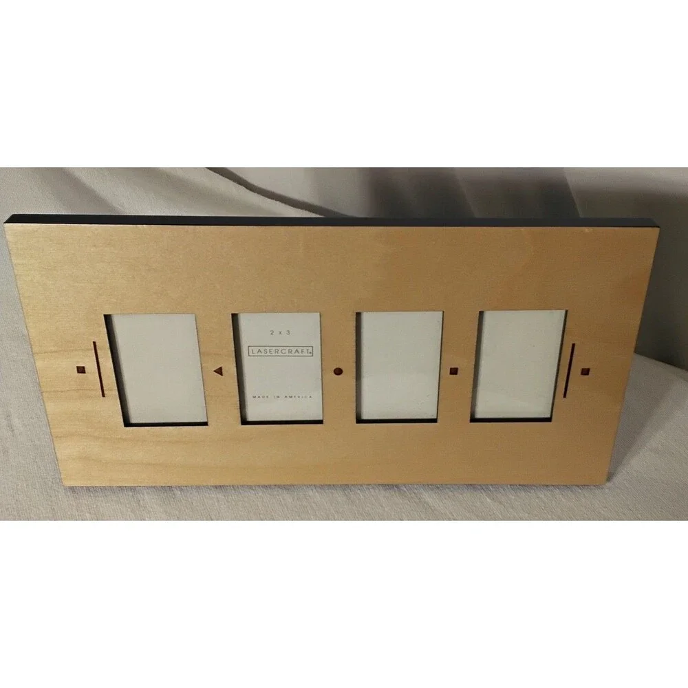 Wooden lasercraft vintage